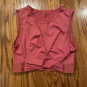 Fabletics - light burnt orange/pink - sports top